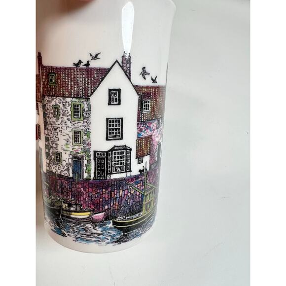 Dunoon England Fine Bone China Doorways Rose Cottage Cups set of 2- dogs & cats - Picture 5 of 11